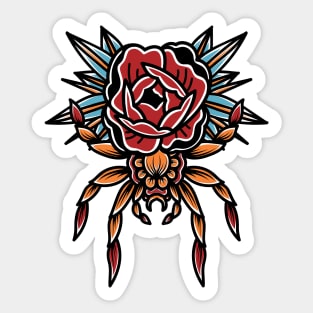 floral spider Sticker